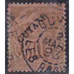 Guyane  24a obl Variété...