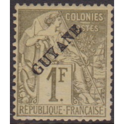 Guyane  28a* Variété sans...