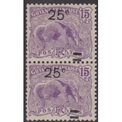Guyane  97c** Variété...
