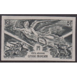 Guyane PA 28a non dentelé
