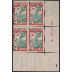 Guyane 110** bloc de 4 coin...