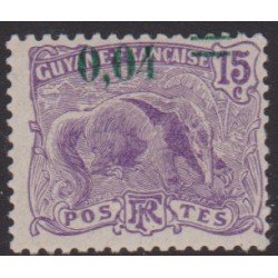 Guyane  93e** Variété...