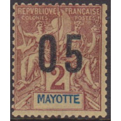 Mayotte  21A** Variété...