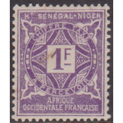 Haut Senegal et Niger Taxe...