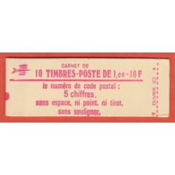 France Carnet 1972 C2 (N°3)...
