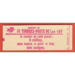 France Carnet 1972 C2 (N°6)...