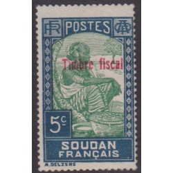 Soudan Timbre Fiscal 5c**