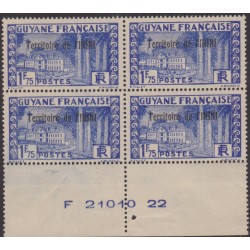 Inini 23** Bloc de 4 daté