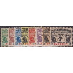 Dahomey Taxe  1/8**