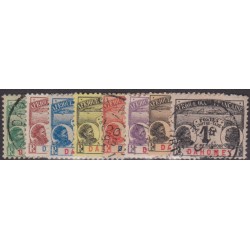 Dahomey Taxe  1/8 obl