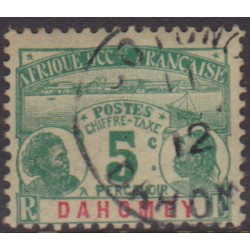Dahomey Taxe  1 obl