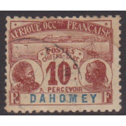 Dahomey Taxe  2 obl