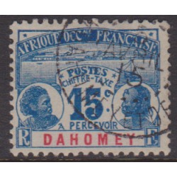 Dahomey Taxe  3 obl