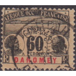 Dahomey Taxe  7 obl
