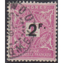 Dahomey Taxe 17 obl