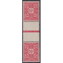 Dahomey Taxe 10** Paire...