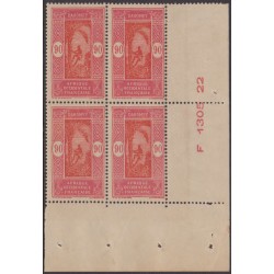 Dahomey  90** Coin daté