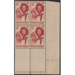Mauritanie   94** Coin daté